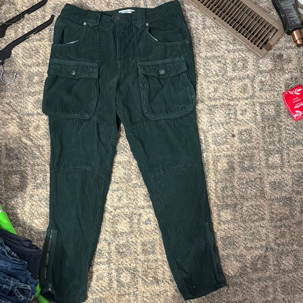Ralph Lauren Green Corduroy Pants
